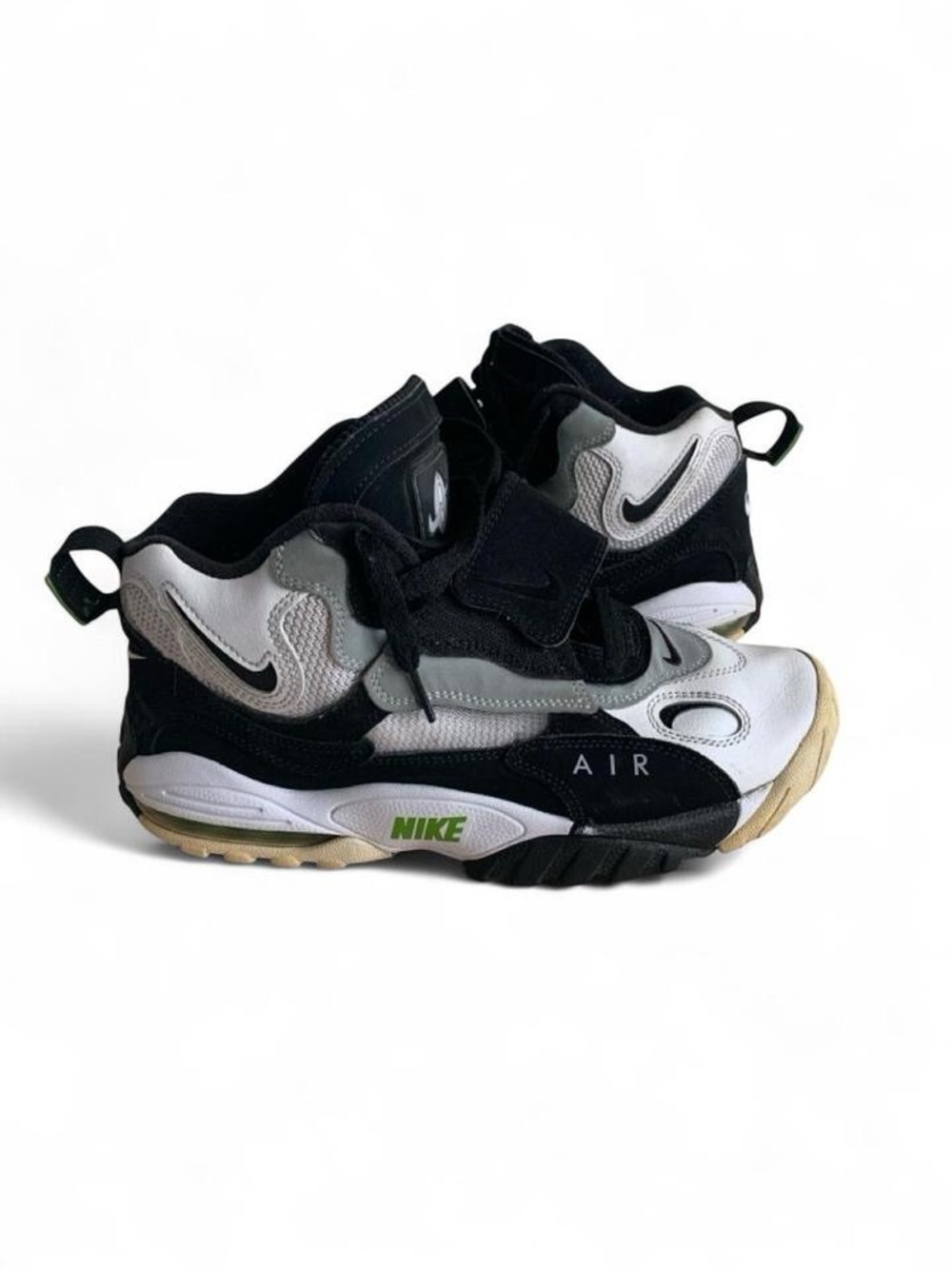 Nike Air Max Speed Turf Chlorophyll White Black Grey 525225-103 Mens Size 8